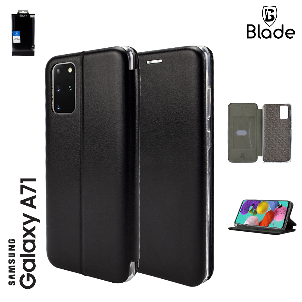 Blade Book Tasche Style - Samsung A71 - black