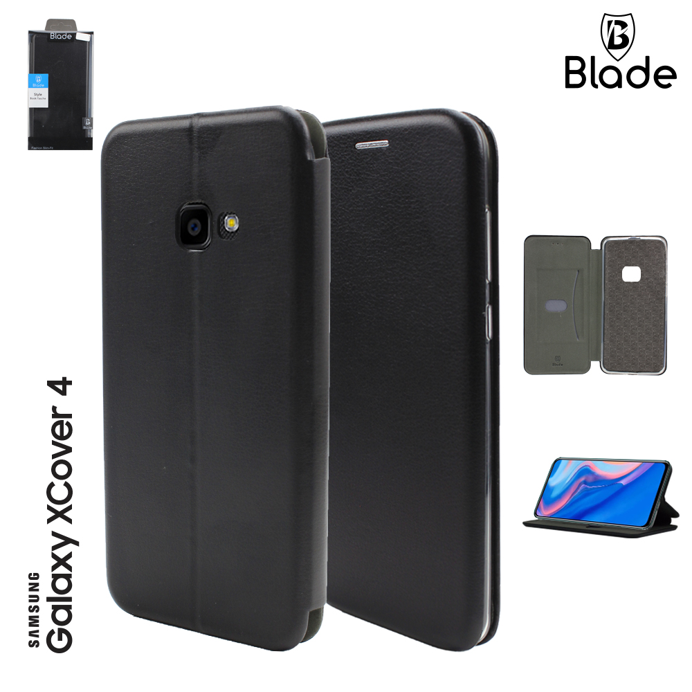 Blade Book Tasche Style - Samsung X Cover4 - black