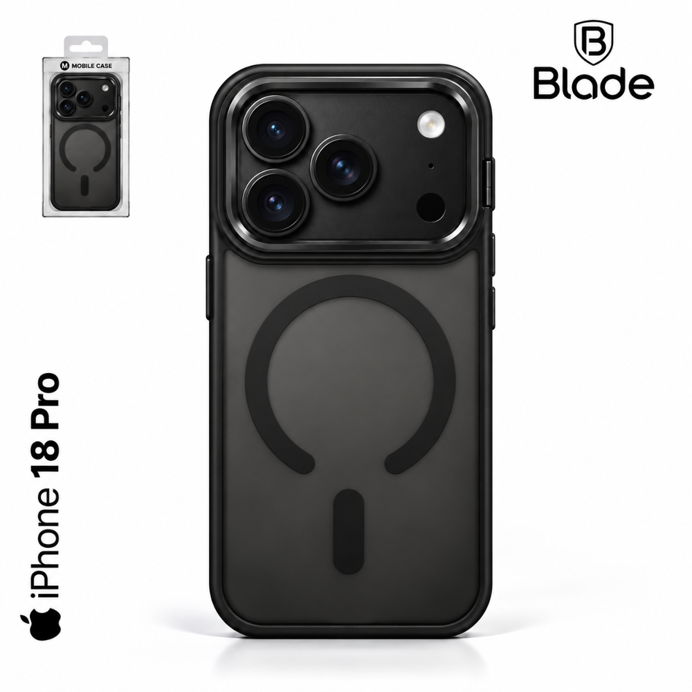 Blade Mag Case mit Stand - iPhone 18 Pro - black Blade Mag Case mit Stand - iPhone 18 Pro - black