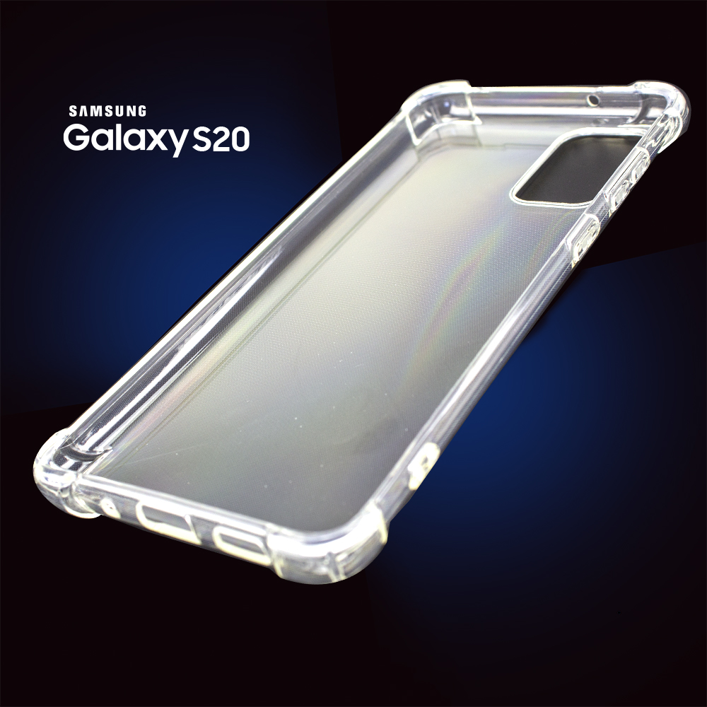 Clear Tpu Case Anti-Shock - Samsung Galaxy S20 - transparent