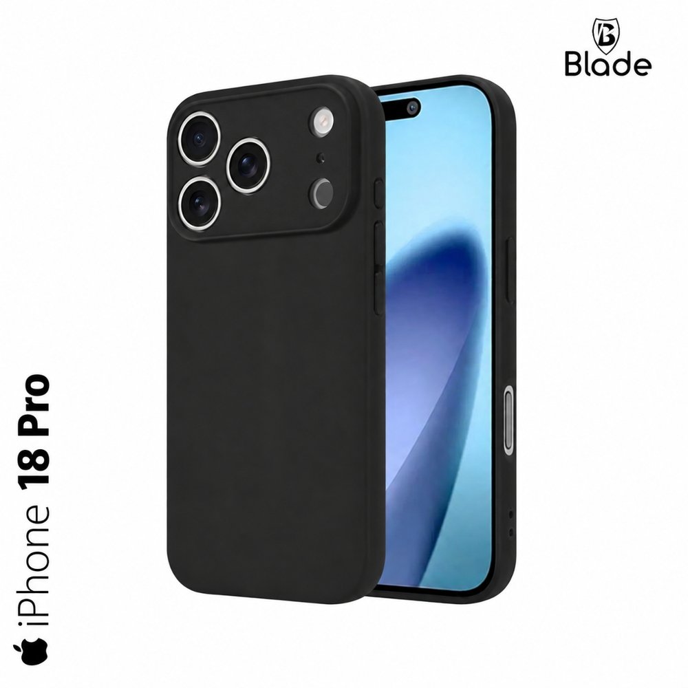 TPU Case Soft - iPhone 18 Pro - black
