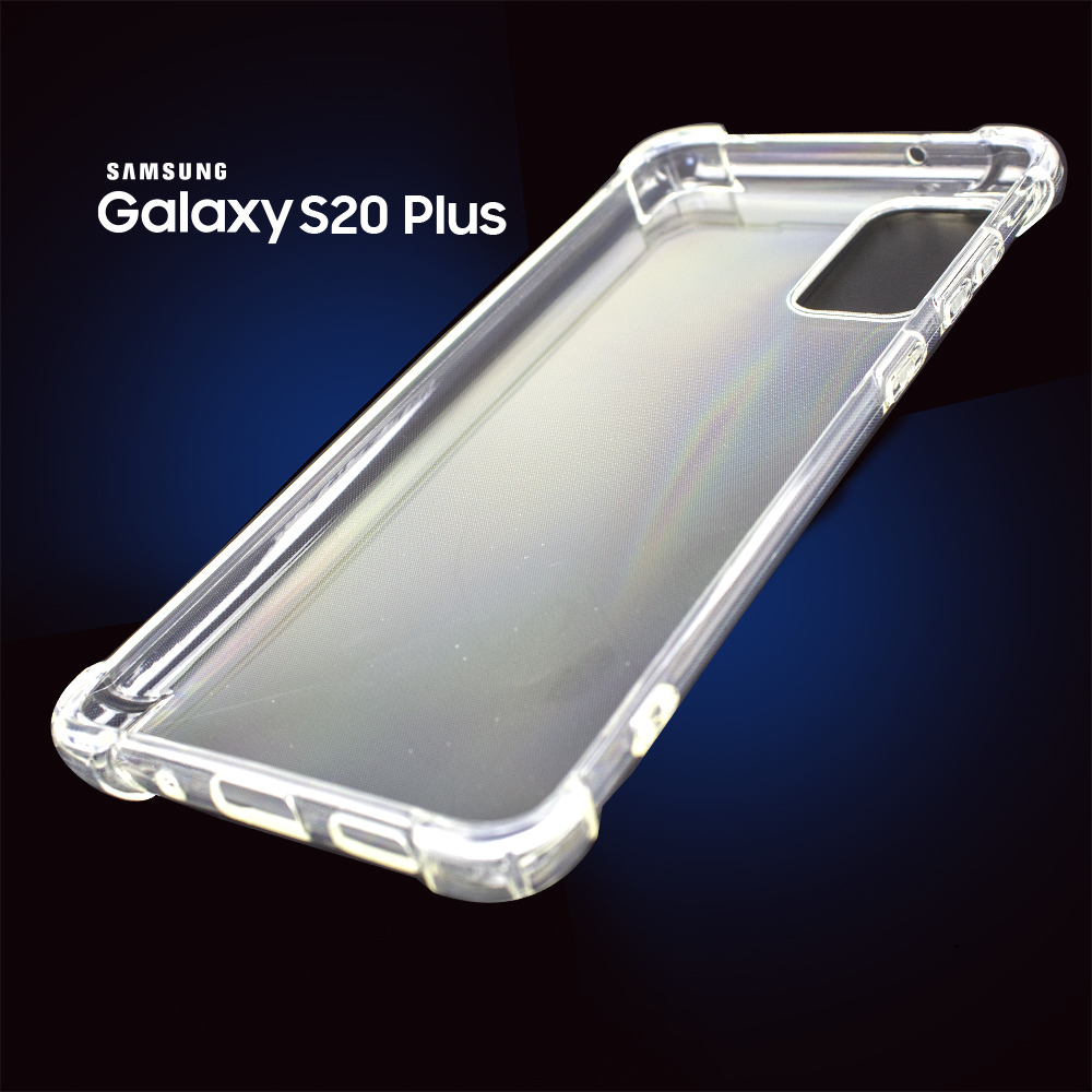 Clear Tpu Case Anti-Shock - Samsung Galaxy S20 Plus - transp