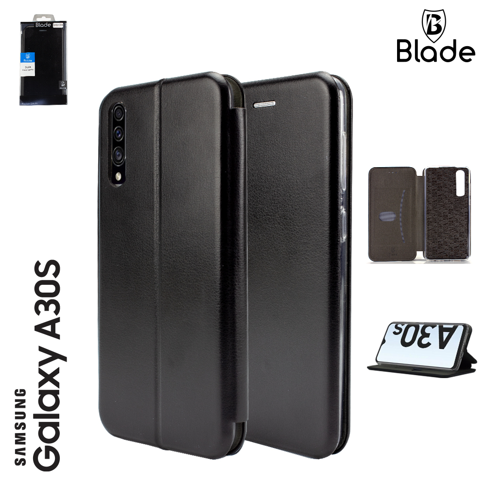 Blade Book Tasche Style - Samsung Galaxy A30S - black