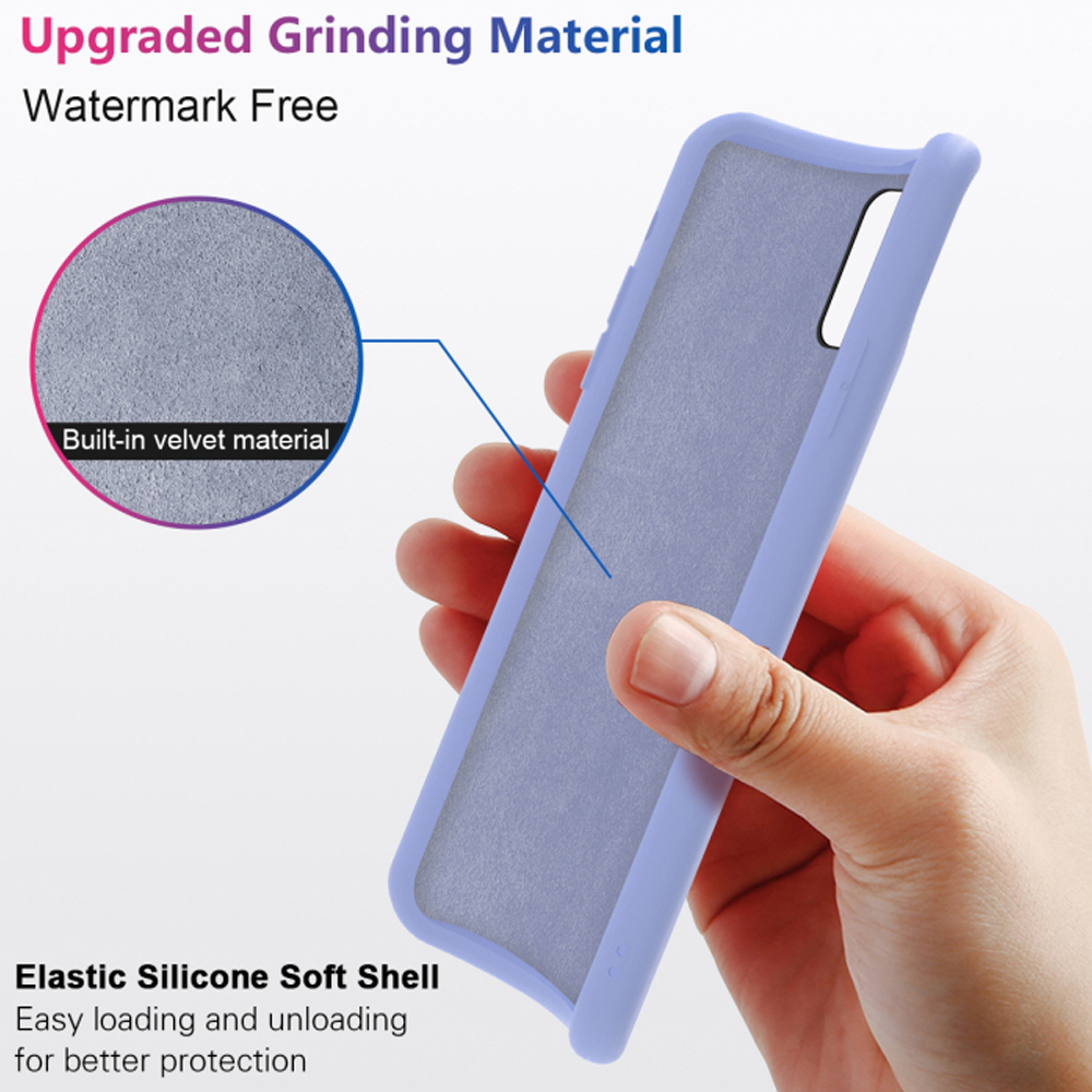 Blade Slim Silikon Case  - Samsung S20 - azure