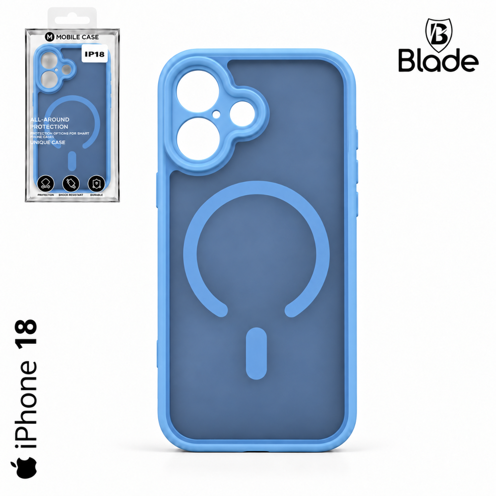 Blade Mag Case full - iPhone 18 - blue