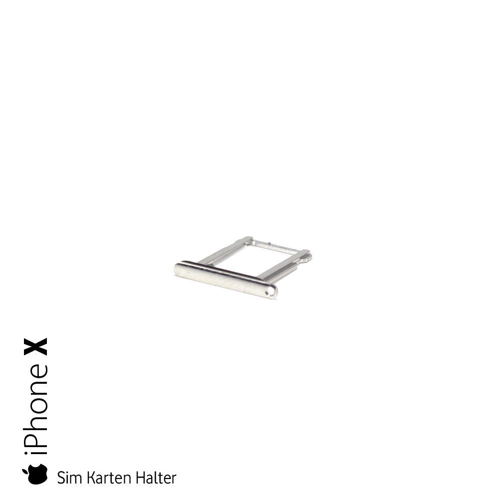 Sim Karten Halter- iPhone X - white