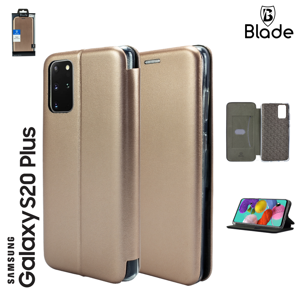 Blade Book Tasche Style - Samsung S20 Plus - rose gold