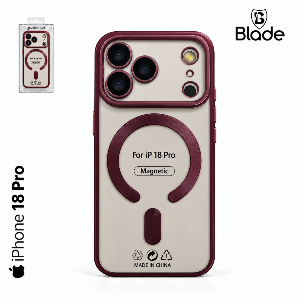 Blade Mag Case - iPhone 18 Pro - wine red Blade Mag Case - iPhone 18 Pro - wine red
