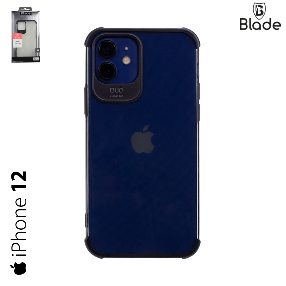 Blade Focus Tpu Case - iPhone 12 Pro Max - black