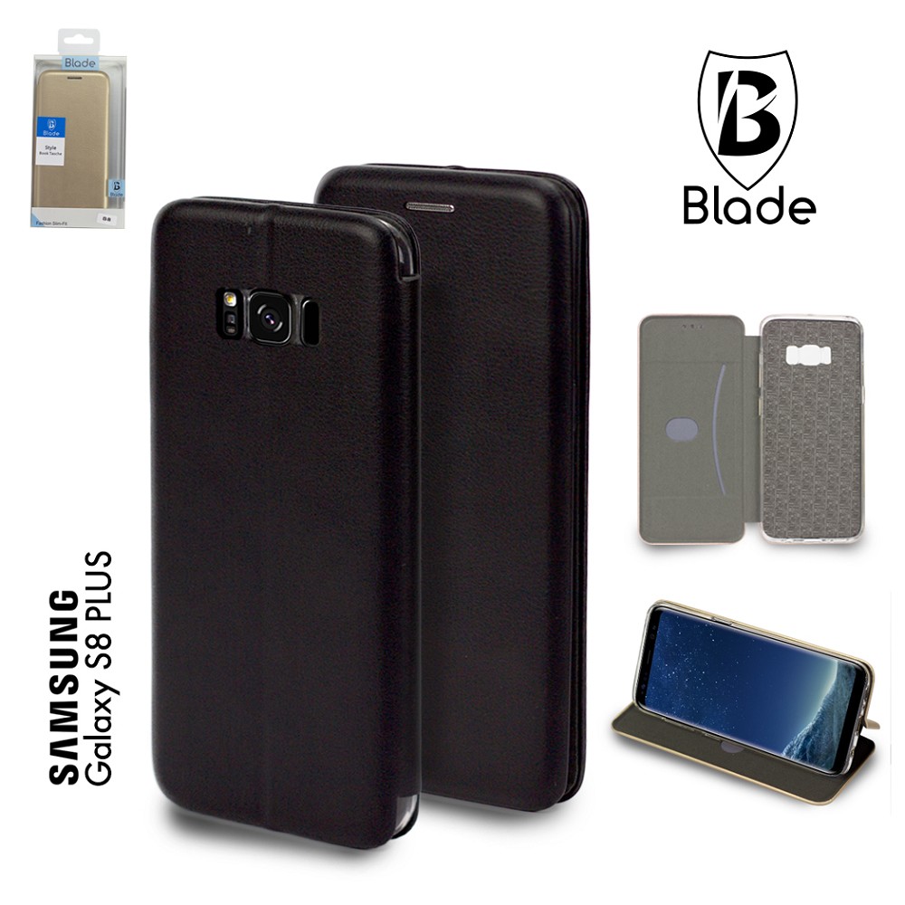Blade Book Tasche Style - Samsung S8 Plus - black