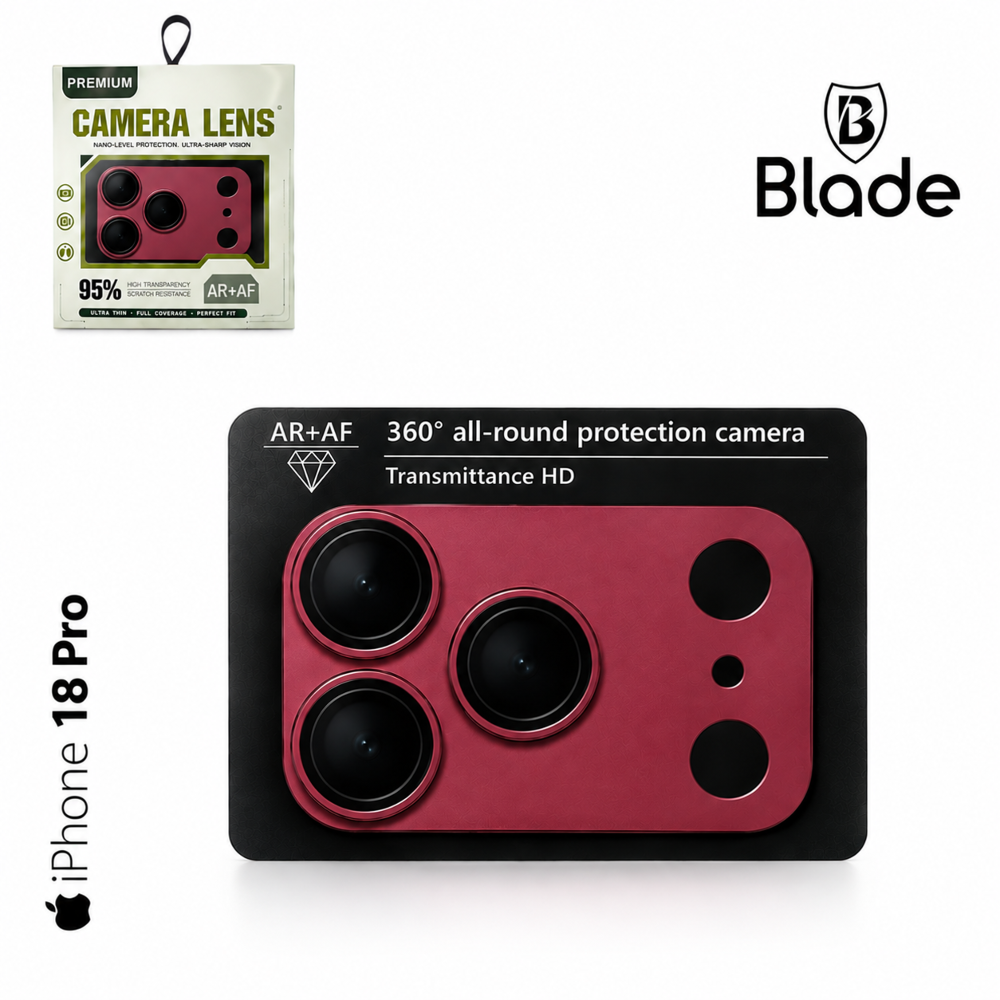 Kameraschutz - iPhone 18 Pro - wine red Kameraschutz - iPhone 18 Pro - wine red
