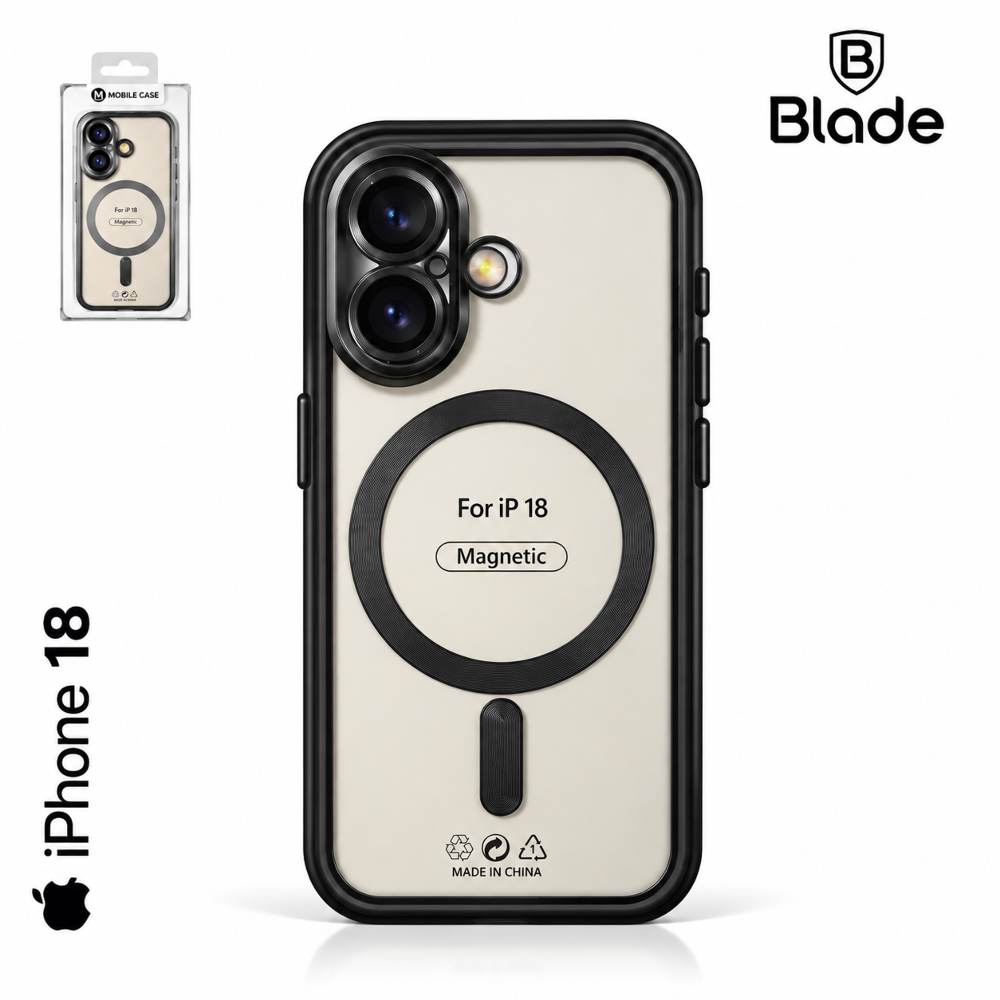 Blade Mag Case - iPhone 18 - black