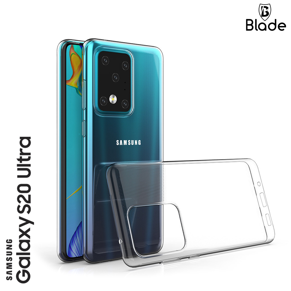 Blade TPU Case 1,5mm - Samsung Galaxy S20 Ultra - transparen