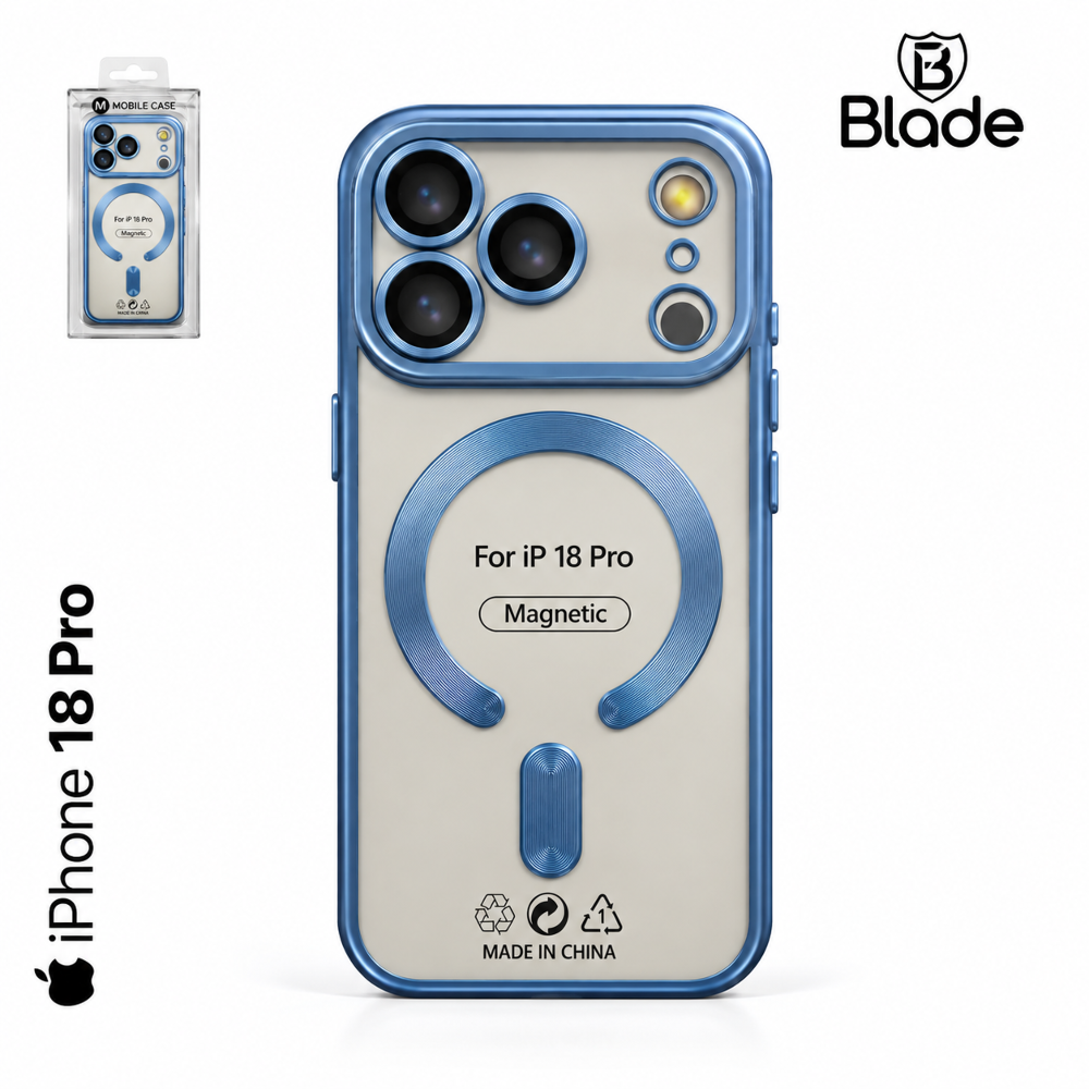 Blade Mag Case - iPhone 18 Pro - blue Blade Mag Case - iPhone 18 Pro - blue