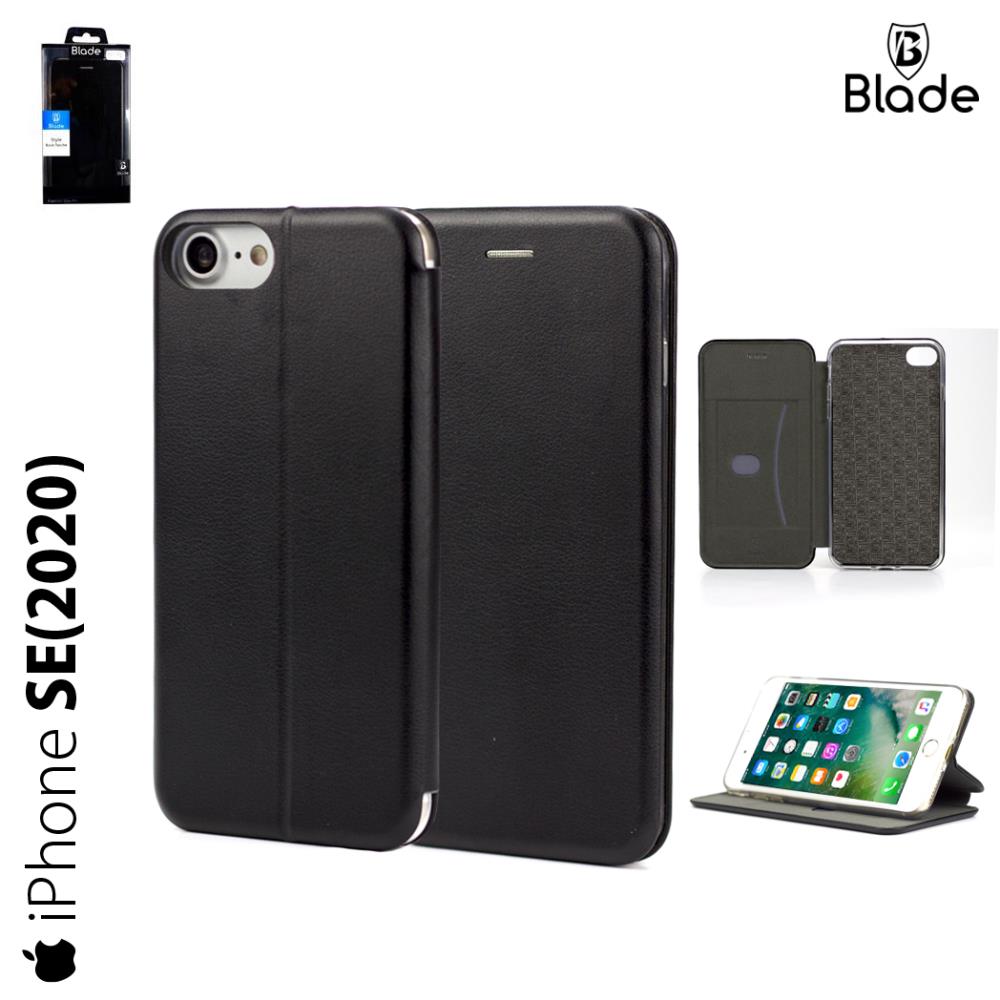 Blade Book Tasche Style - iPhone SE (2020) - black