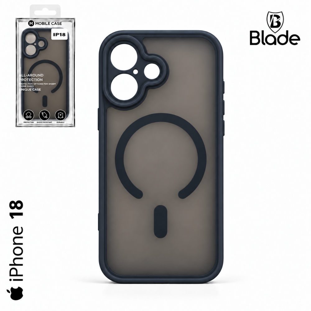 Blade Mag Case full - iPhone 18 - black