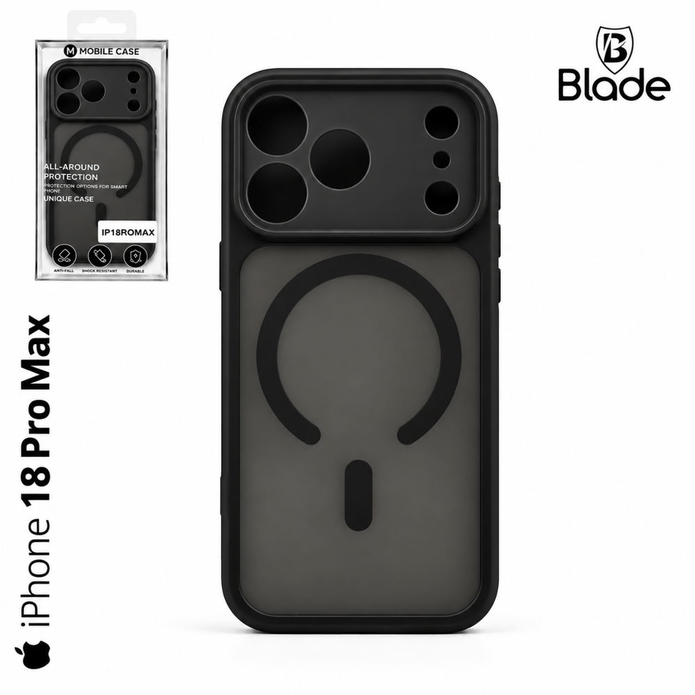 Blade Mag Case full - iPhone 18 Pro Max - black Blade Mag Case full - iPhone 18 Pro Max - black