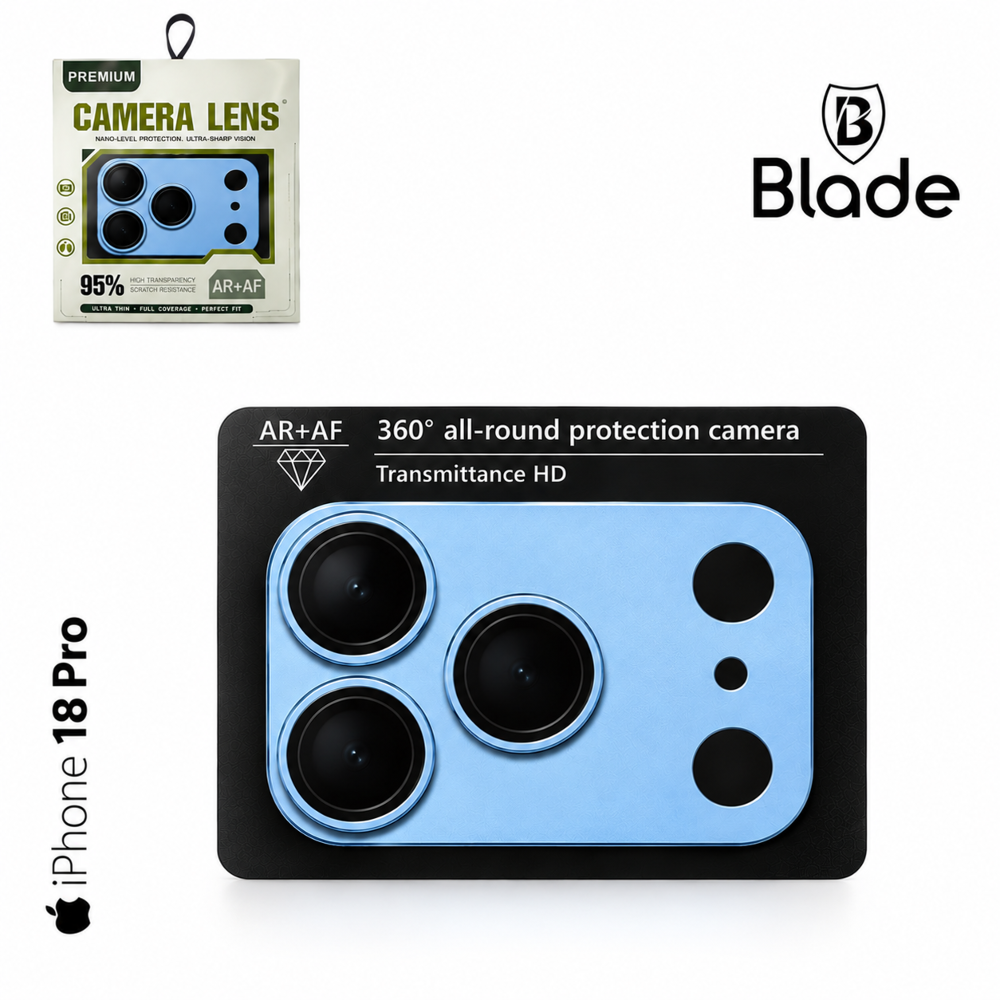 Kameraschutz - iPhone 18 Pro - blue Kameraschutz - iPhone 18 Pro - blue