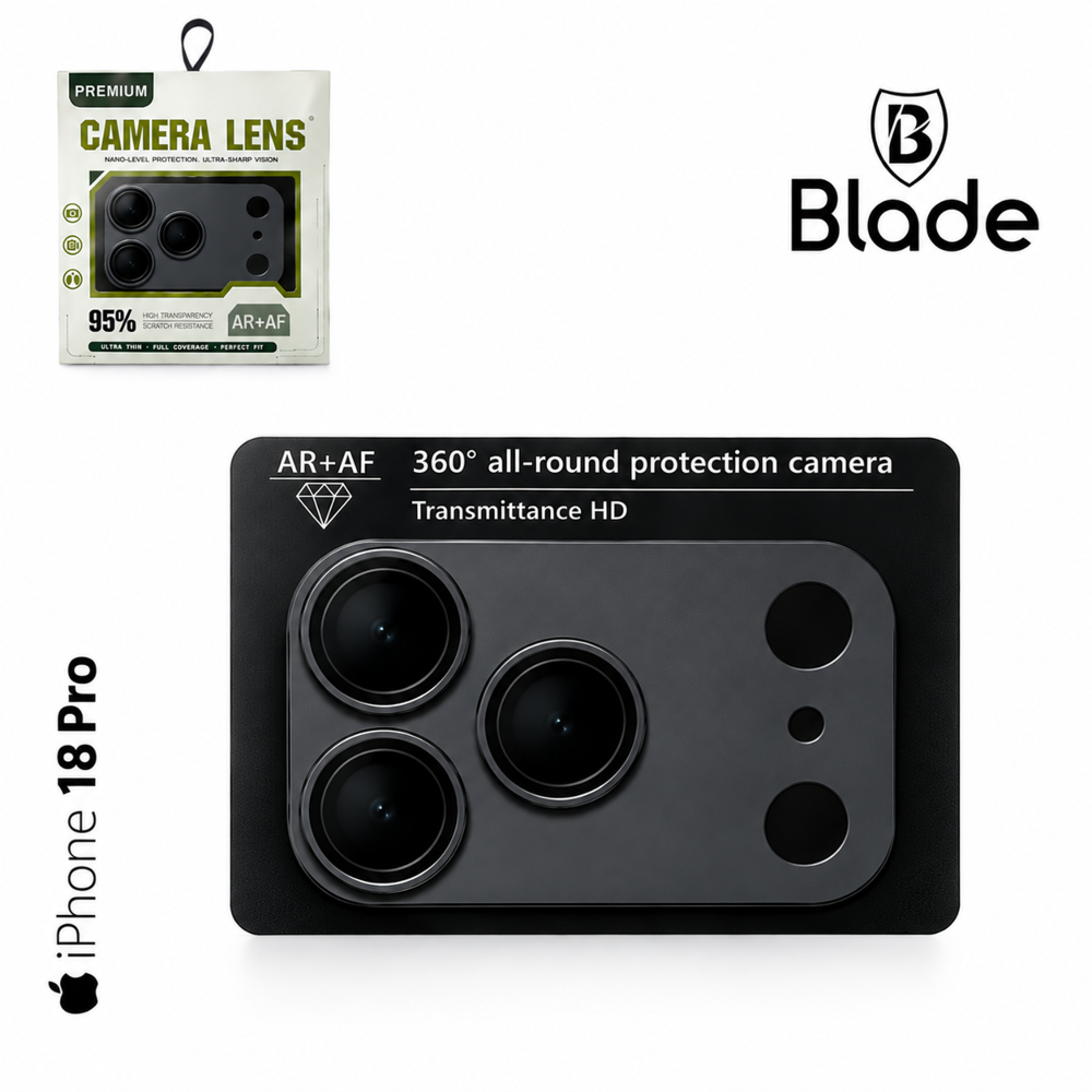 Kameraschutz - iPhone 18 Pro - black Kameraschutz - iPhone 18 Pro - black