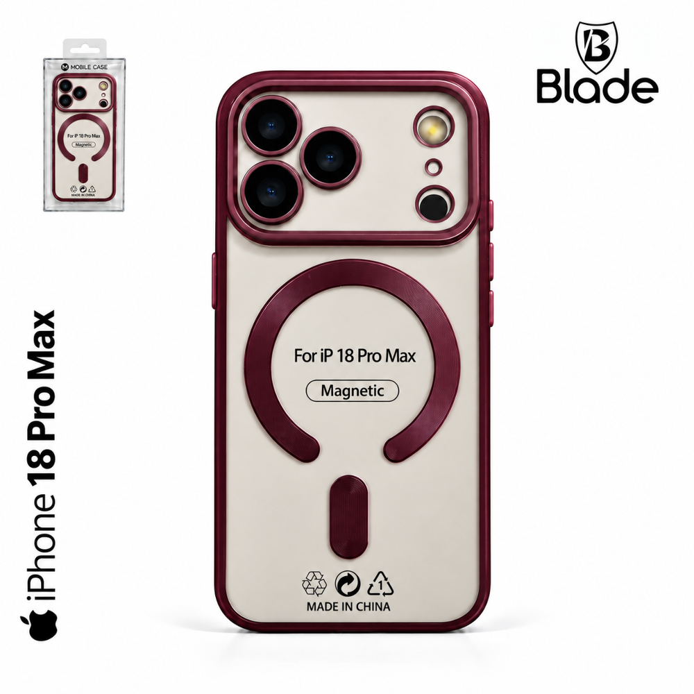 Blade Mag Case - iPhone 18 Pro Max - wine red Blade Mag Case - iPhone 18 Pro Max - wine red