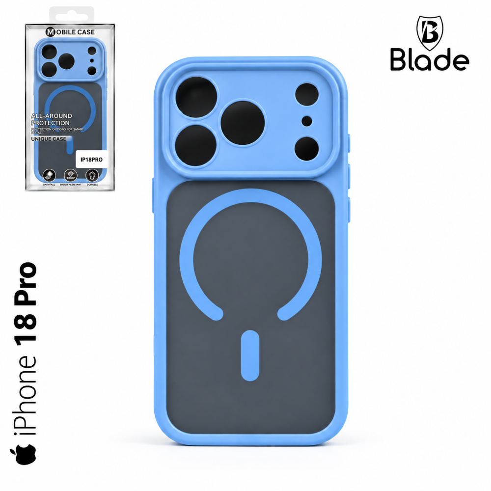 Blade Mag Case full - iPhone 18 Pro - blue