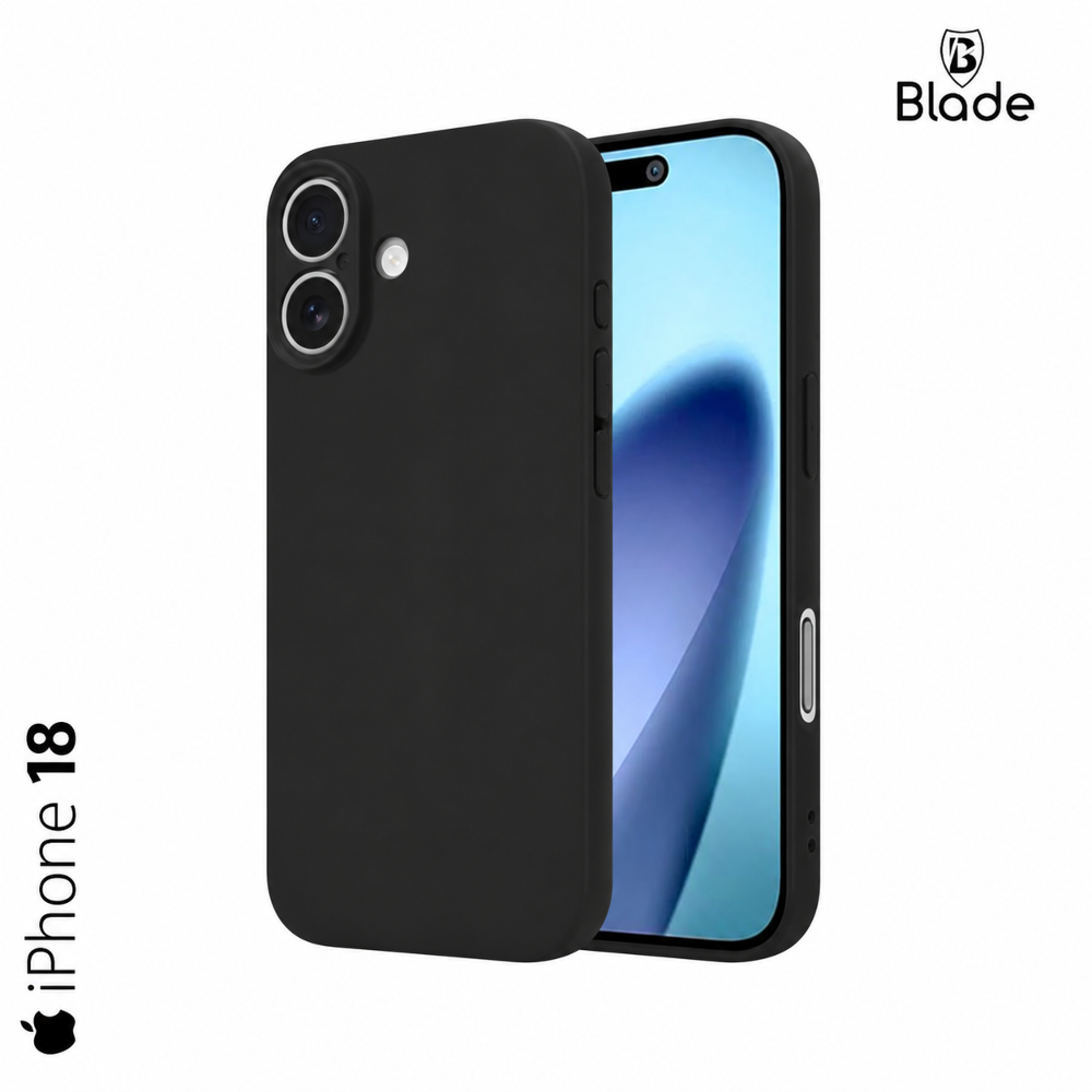 TPU Case Soft - iPhone 18 - black
